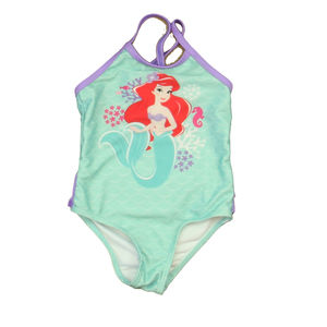 Disney Girls Purple | Aqua Mermaid 1-piece Swimsuit size: 12 Months